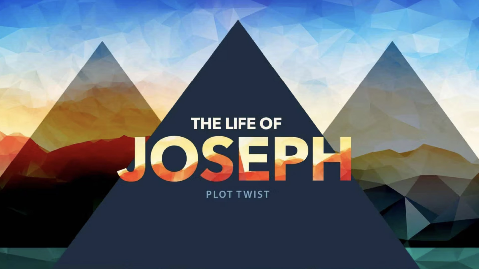 The Life of Joseph: Plot Twist
