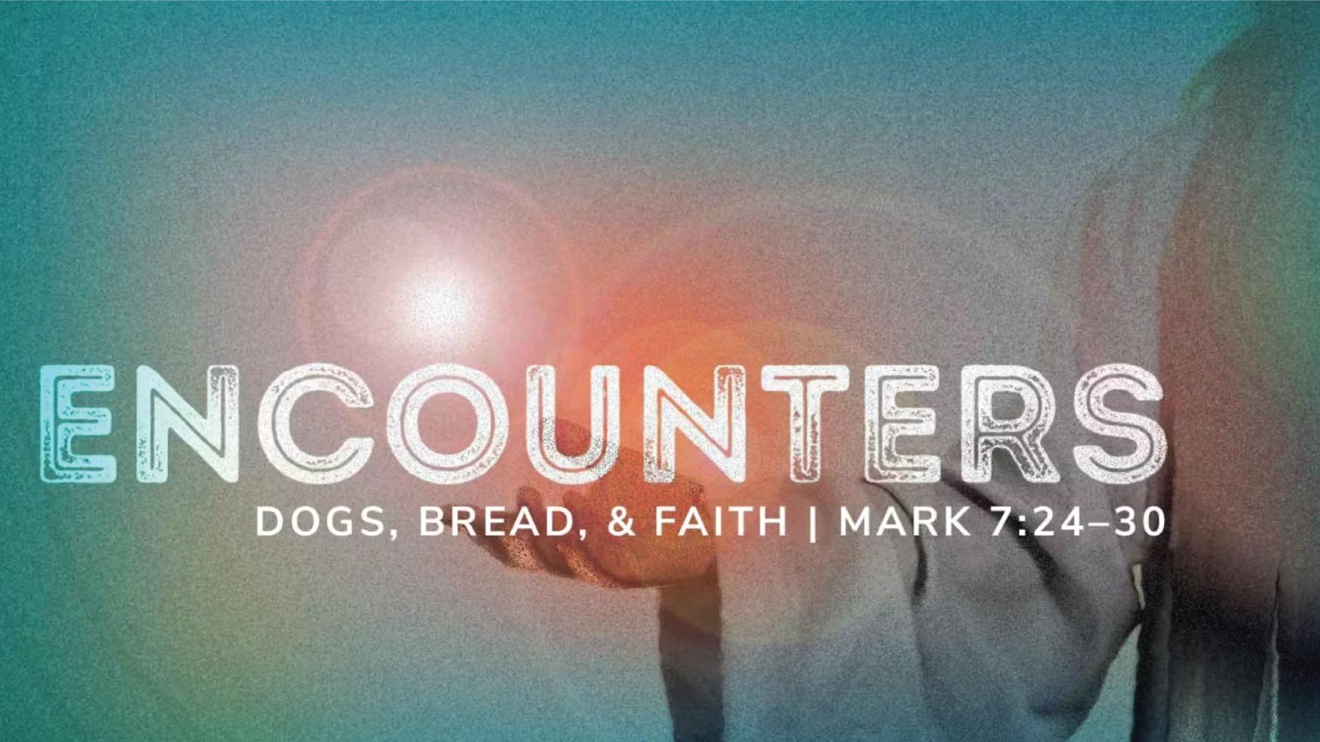 Encounters: Dogs, Bread & Faith