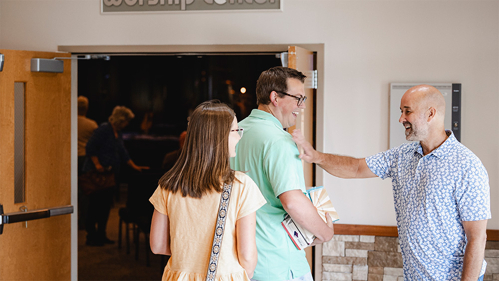 Worship Center Welcome at New Life Church