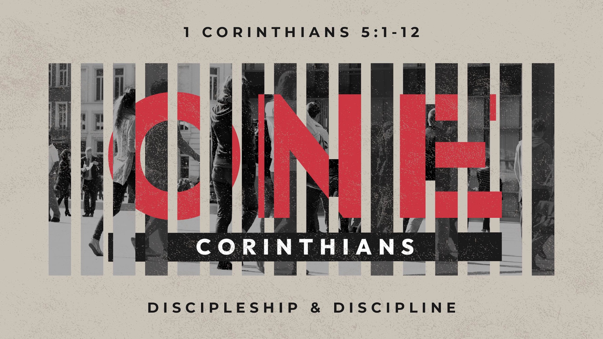 ONE: Discipleship and Discipline