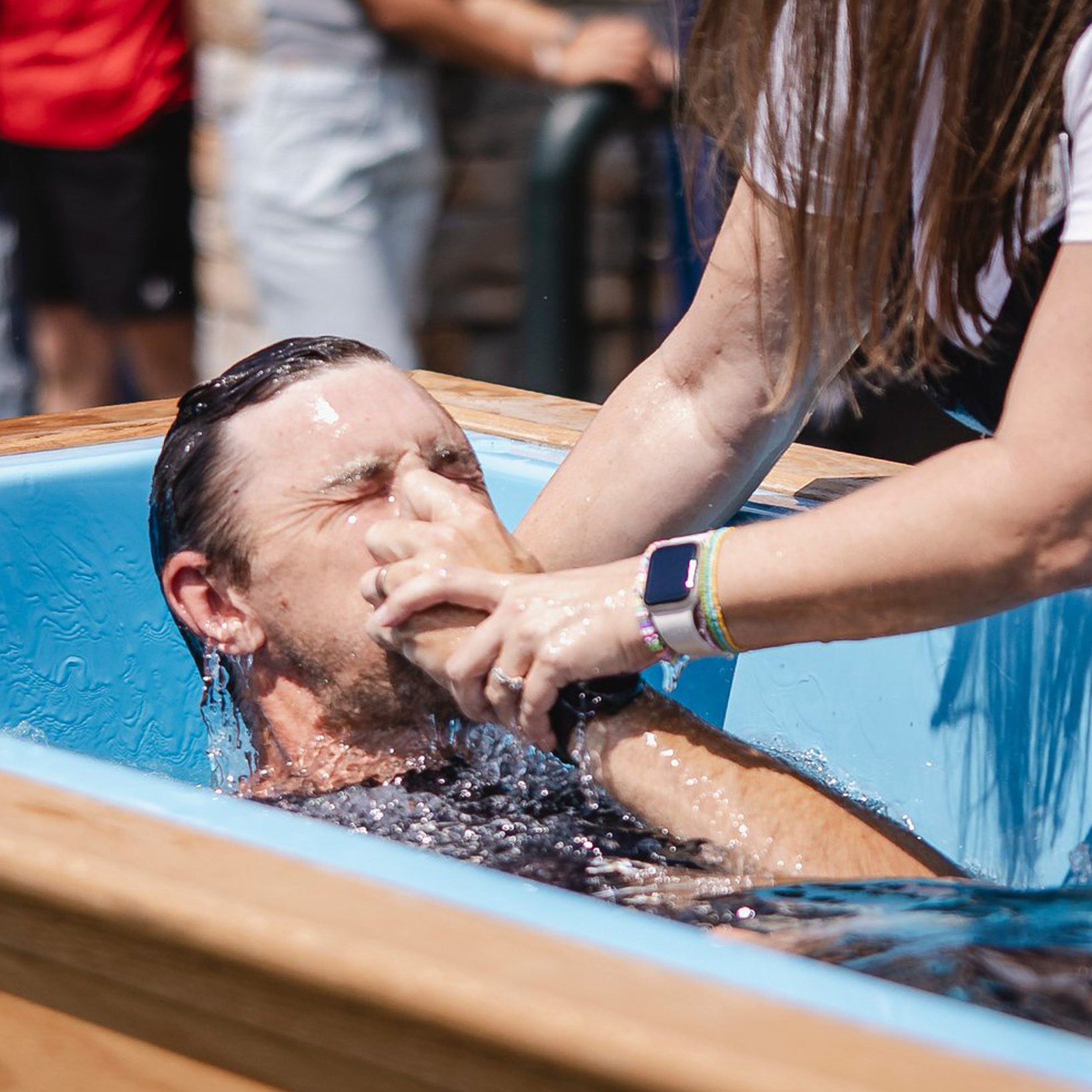 Baptism at New Life Church of Asheville